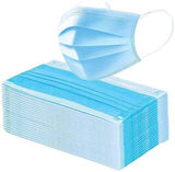 Disposable 3 Ply Face Mask Elastic (Pack of 50)