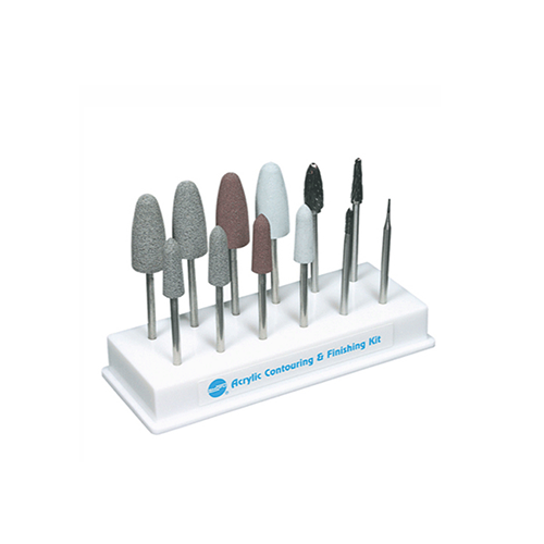 Shofu Acrylic Contouring & Finishing Kit HP/ Dental Finishing and Polishing Material