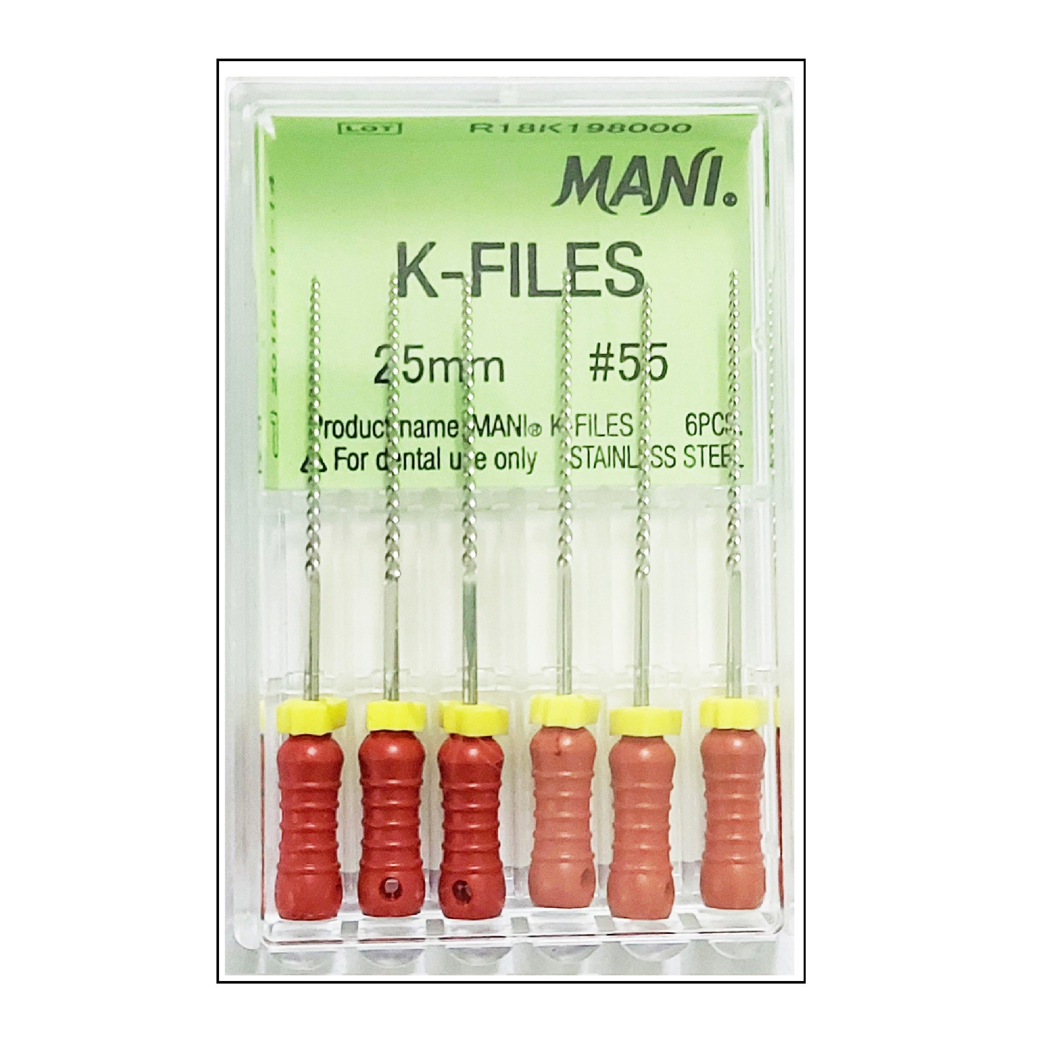 Imd K. Files Mani K Files 25mm | Hand K-Files for Root Canal Treatment – Dental Prod