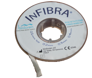 Ammdent Infibra Fiber Splint Ribbon | Orthodontic Retention Material ...
