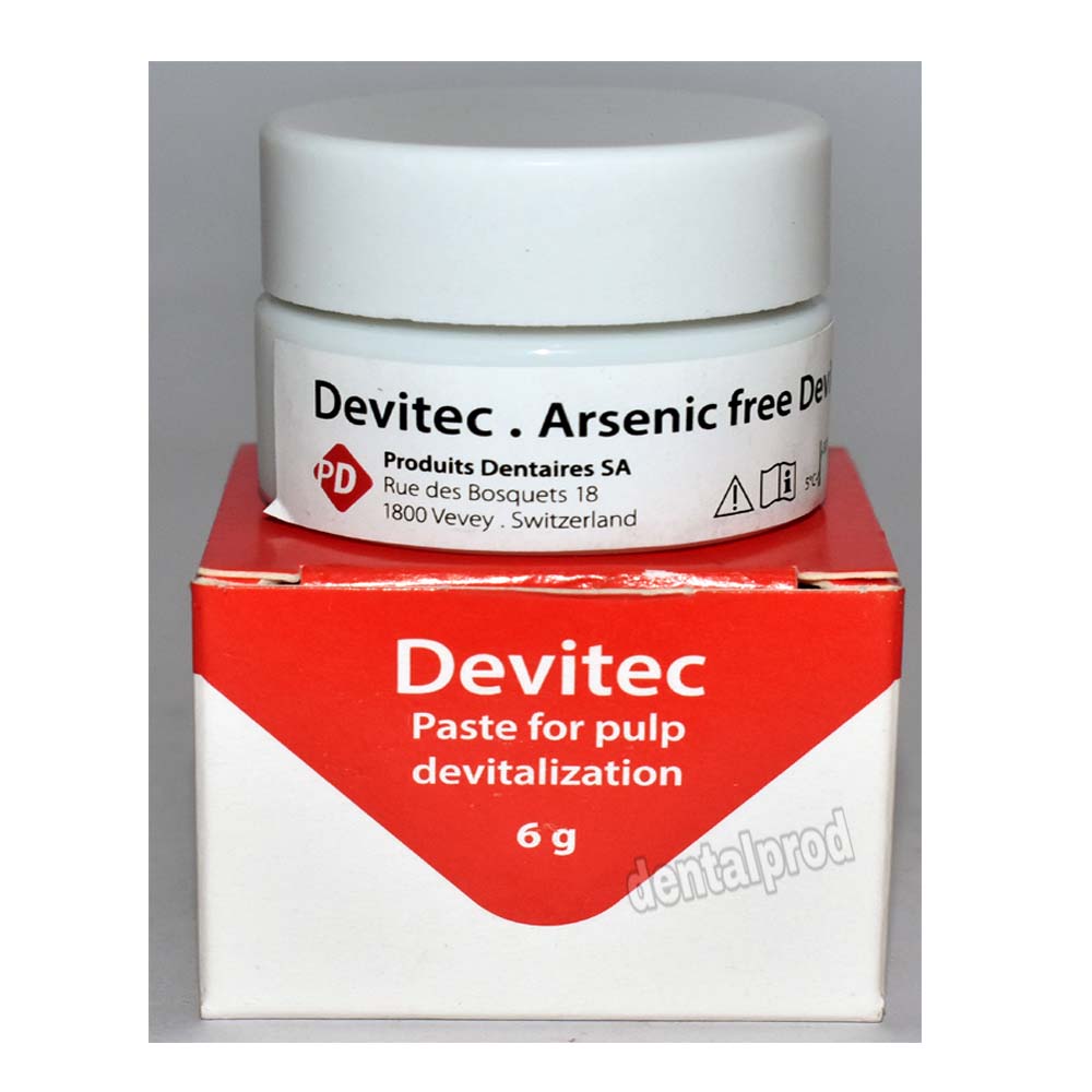 PD Swiss Devitec (Pulp Devitalization Dental Paste 6gm Jar) – Dental Prod