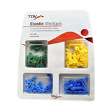 TDV Elastic Wedges - (Pack of 75) Dental Restorative Assorted Wedges