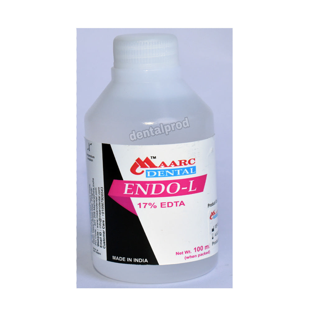 Maarc Dental Endo-L (17% EDTA / Agent) 100ml Root Canal Preparation Material