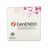 Coltene GenEndo Niti Rotary Files 25mm Assorted / Heat Treated Gen Endo Files