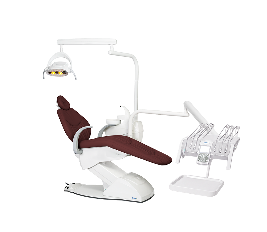 Gnatus S 400 H Dental Chair with Overhead Delivery Unit / Dental Chair