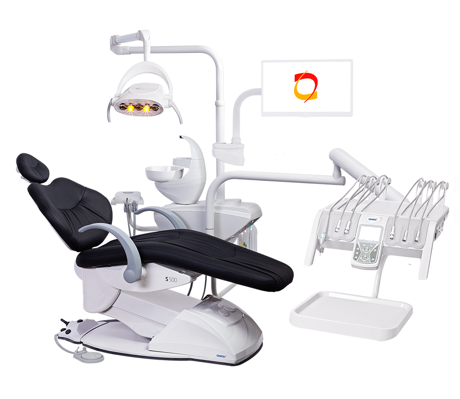 Gnatus S 500 H Dental Chair with Overhead Delivery Unit / Dental Chair