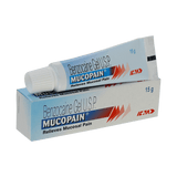 ICPA Mucopain Gel 15gm Tube Benzocaine Mucosal Pain Relief Gel (Pack of 10)