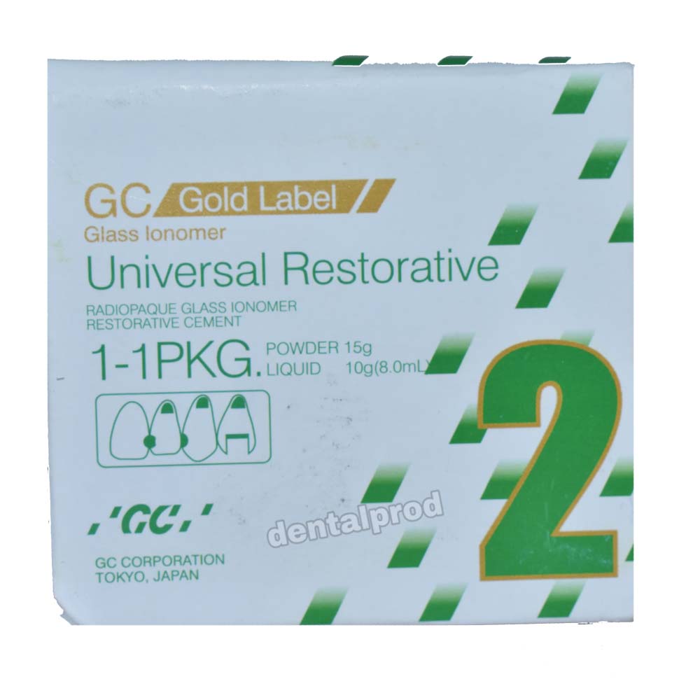 GC Gold Label 2 Glass Ionomer Restorative Cement (GIC)