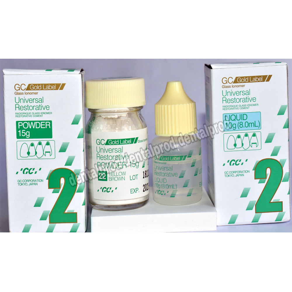 GC Gold Label 2 Glass Ionomer Restorative Cement (GIC) Dental Prod
