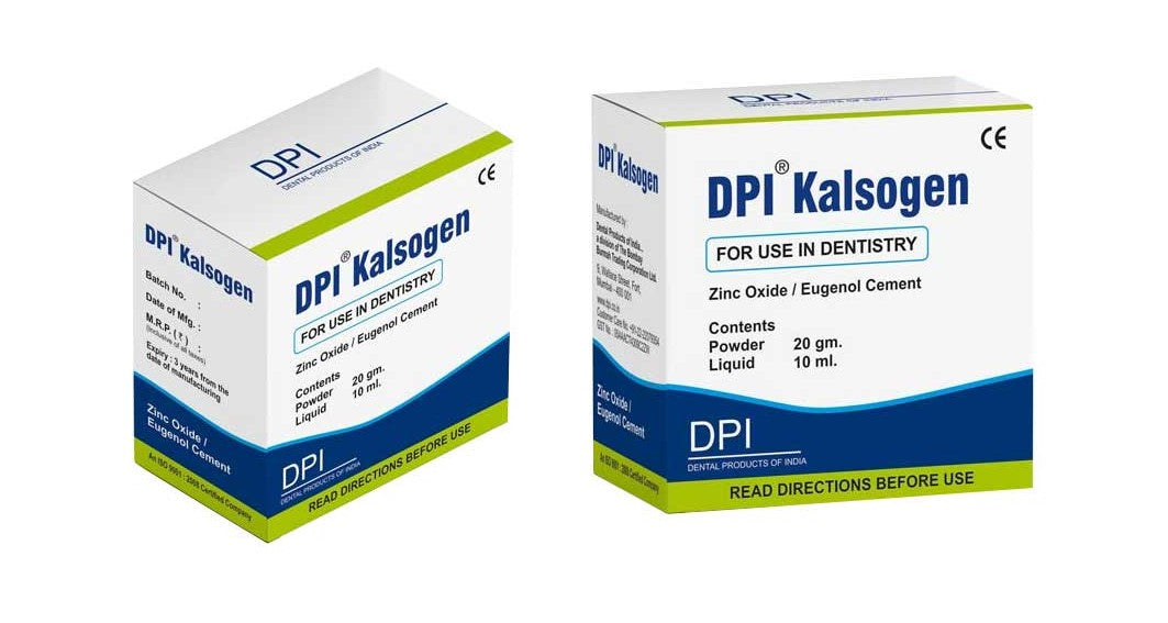 DPI Kalsogen-Temporary Material (Superior adhesion) Dental Eugenol Cement