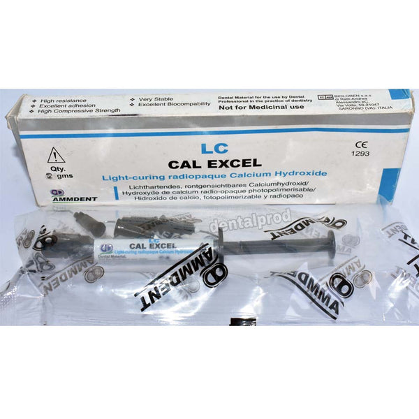 Ammdent Cal Excel LC Light Cure Calcium Hydroxide Dental Paste – Dental ...