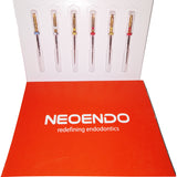 Neoendo Flex Files 25mm 4% (Pack of 6) Endodontic Dental Rotary Files