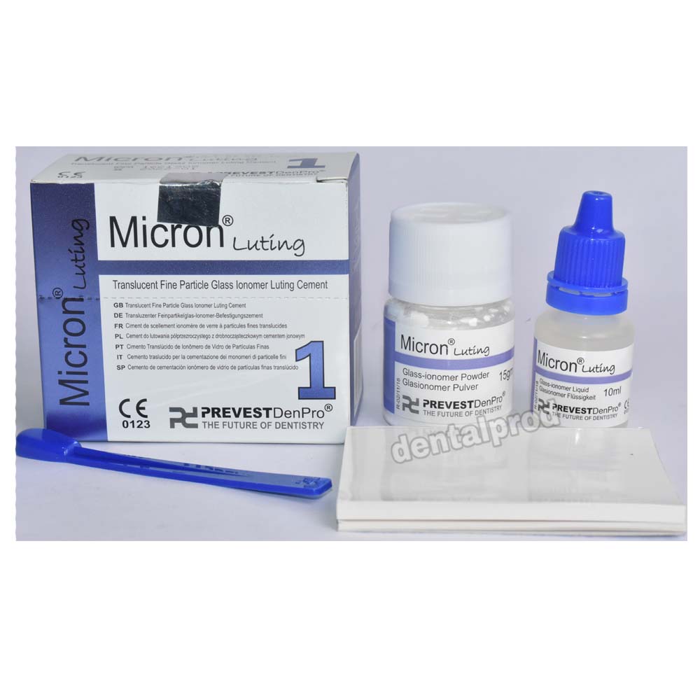 Prevest Denpro Micron Luting Dental Glass Ionomer Luting Cement (GIC)