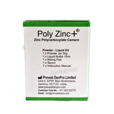 Prevest Poly Zinc+ / Dental Zinc Polycarboxylate Cement
