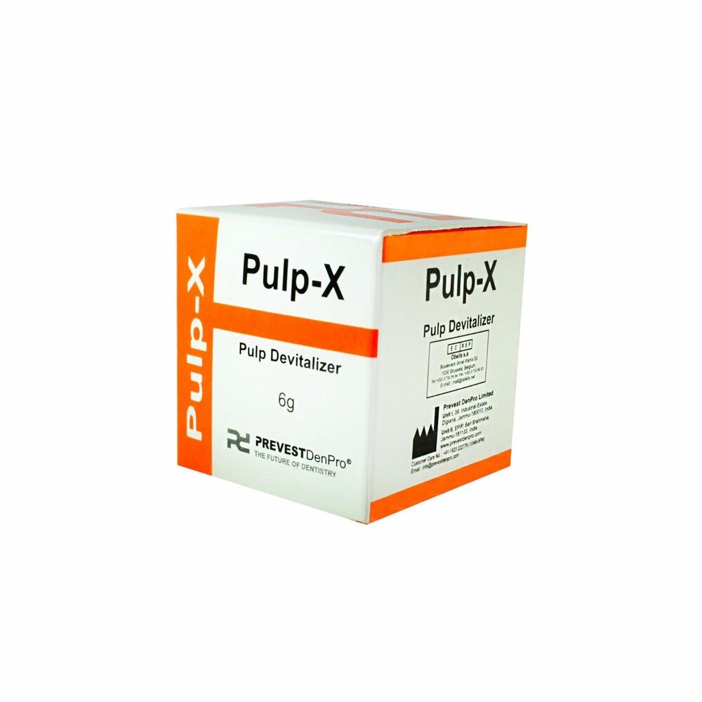 Pulp X Prevest Pulp X - (6gm Jar) Dental Pulp Devitalization Material – Dental ...