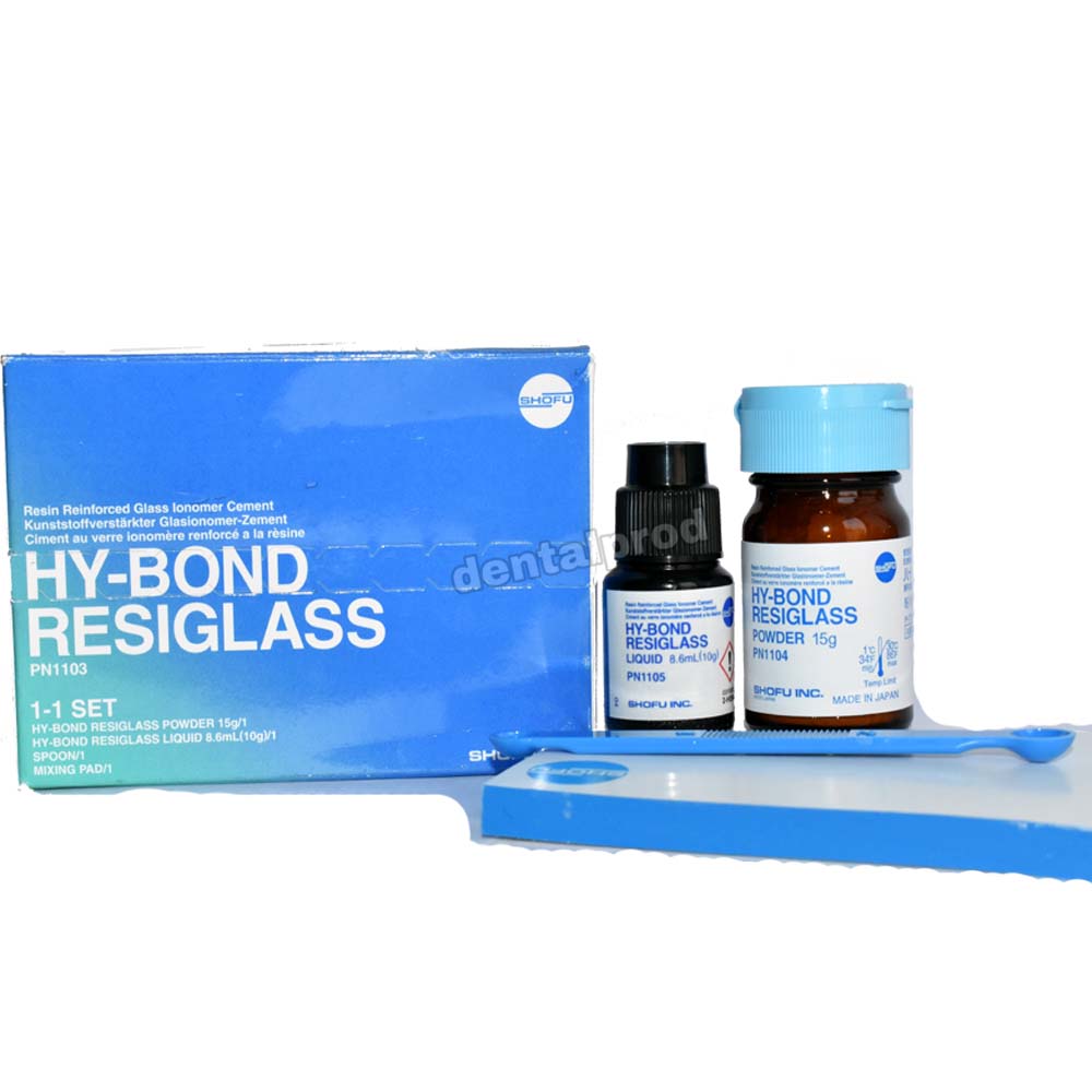 Shofu HyBond Resiglass Glass Ionomer Dental Luting CementGIC Dental Prod