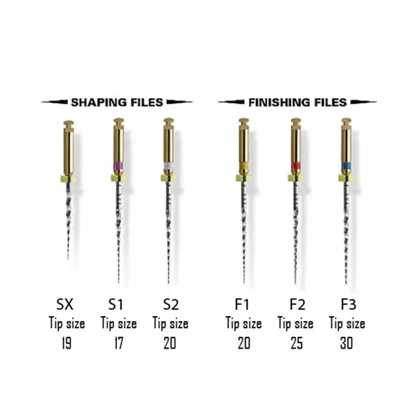 Protaper Sequence Dentsply Protaper Universal (Rotary) Files /Endodontic Dental Rotary F ...