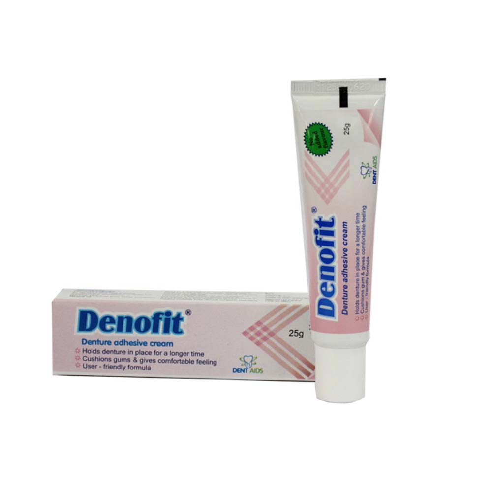 Stim Dentaids Denofit (Pack of 5) Cusions Gum / Denture Adhesive Cream