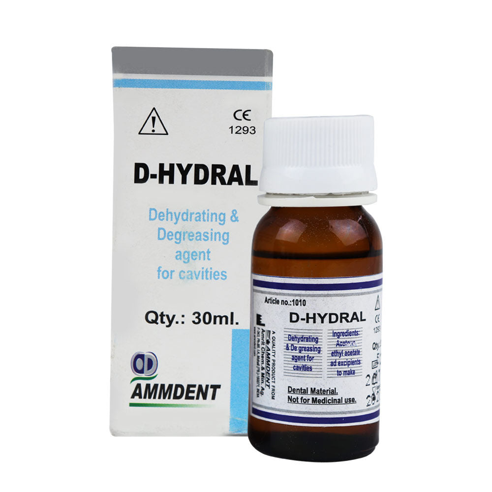 Ammdent D Hydral Dehydrating Agent /Root Canal Dental Bonding Agent