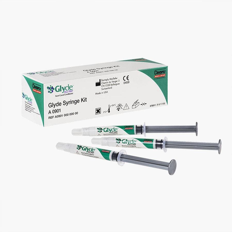 Dentsply Glyde (Set Of 3) Endodontic Root Canal Preparation Material