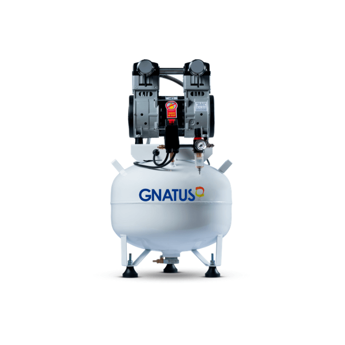 Gnatus Air Compressor Bioqualy Air 2HP - 65L / Dental Equipments