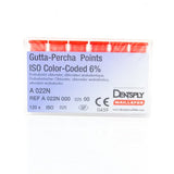 Dentsply G P Point 6 % pack / Gutta Percha Point 6% Taper