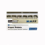 Diadent Paper Points Millimeter Marked - 2% Endodontic Measuring and Filling Dental Points