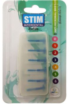 Stim Interdental Refills Dental Brush (Pack of 12)