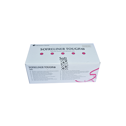 Tokuyama Sofreliner Tough Kit (Soft/Medium) Silicone Based Soft Denture Liner