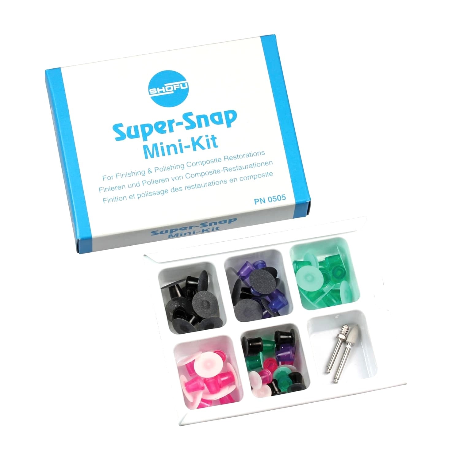 Kulzer Charisma Smart Composite 4x4 Syringe Kit + Super Snap Mini Kit