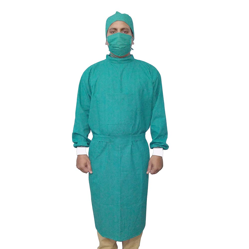 Sterile Surgeon's Gowns Medical, SMS, 40g with Cuffs Disposable Sizes L, XL  | eBay