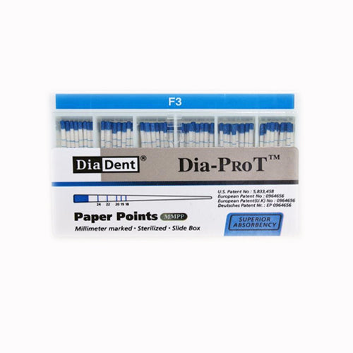 Diadent Paper Point Protaper Endodontic Measuring and Filling Dental Points
